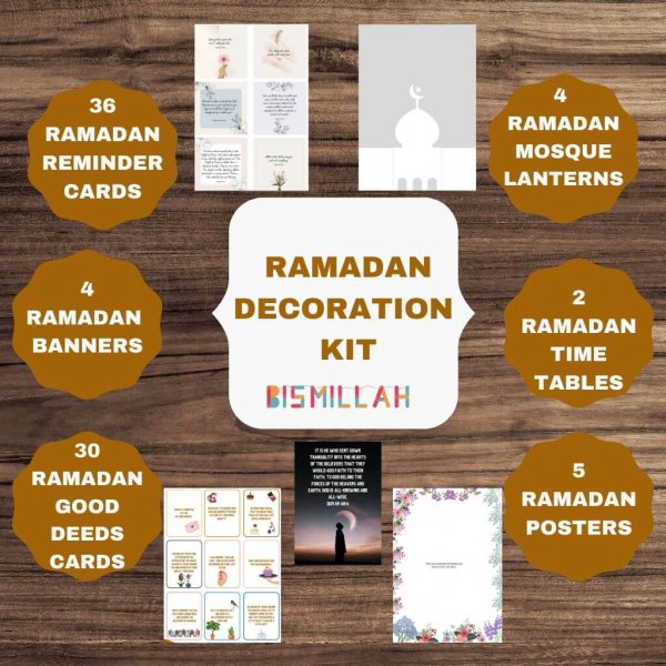 Ramadan Decoration Kit - My Sacred Space Design