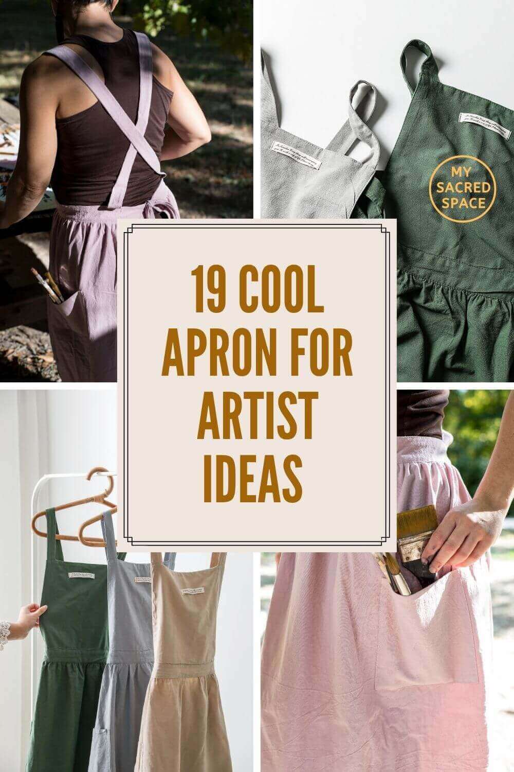 artist apron ideas