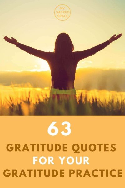 63 gratitude quotes