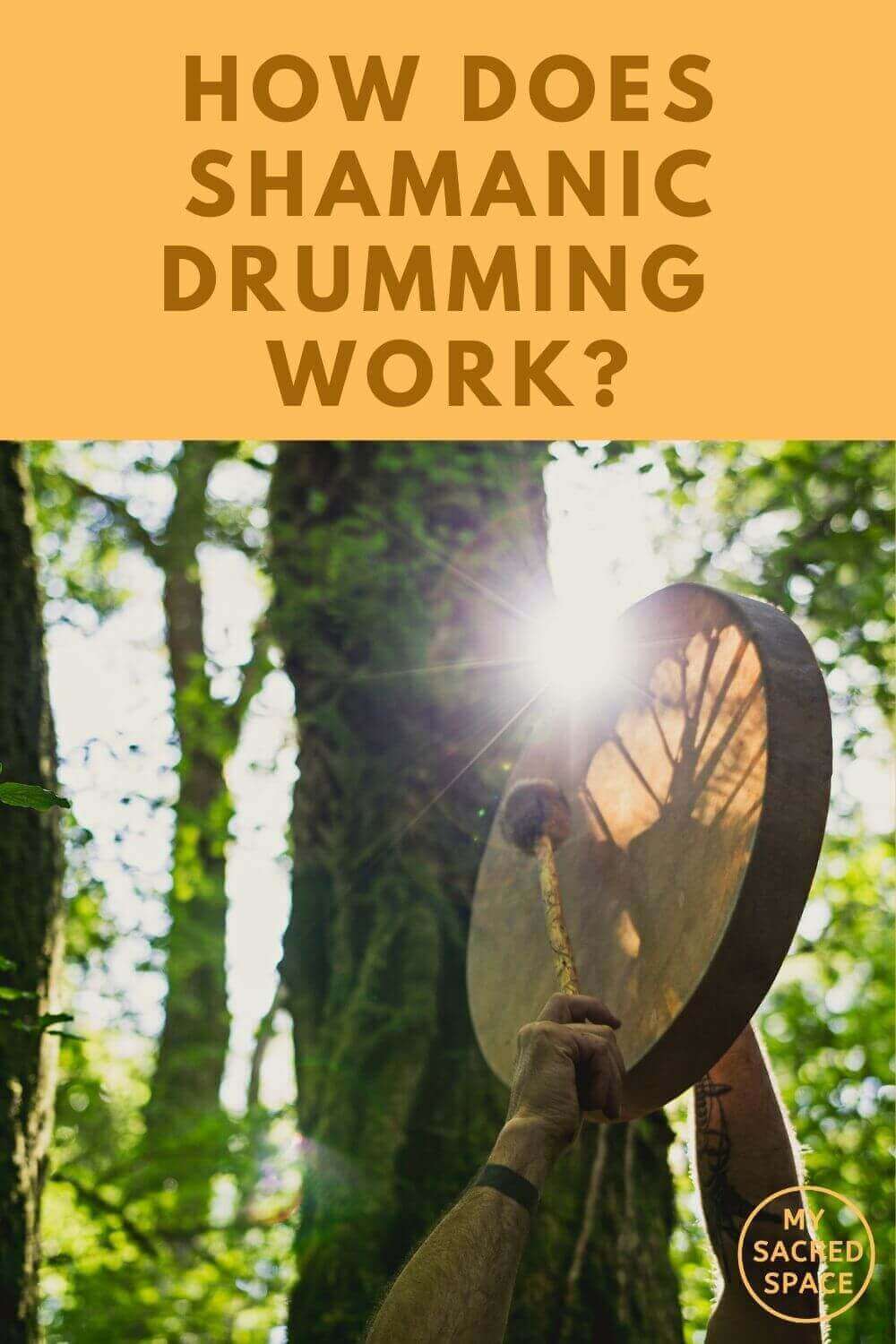 how does shamanic drumming work